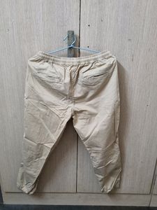 Biscuit Colour Cargo Pants