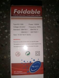 Foldable Hair Dryer