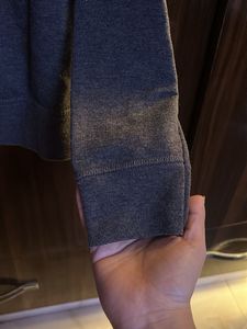 Imported Grey Pullover Sweatshirt - Winterwear