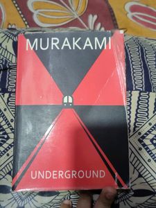 Vintage Murakami Underground Book
