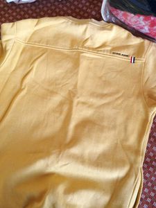 Yellow Graphic Sweatshirt