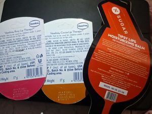 Vaseline &amp; Sugar Lip Balm Bundle