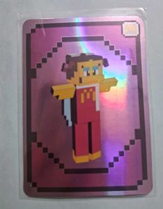 Mcdonald Minecraft Movie Card