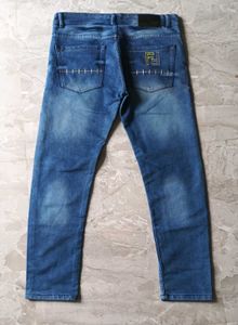 Fendi Jeans with Smiley Detail