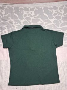 Dark Green Polo T-Shirt