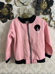 Cute Pink Bomber Jacket