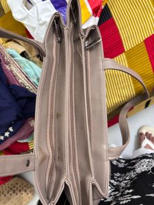 Stylish Taupe Shoulder Bag
