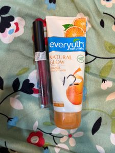 Everyuth  Orange Peel-Off Mask & Lip stick