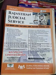 Rajasthan judicial service mcq 3840+