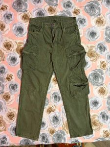 Olive Green Cargo Pants