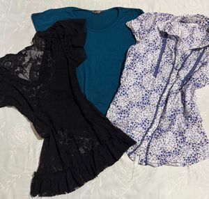 Lot of 3 Women's Tops