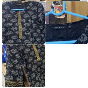 Melange Printed Kurta
