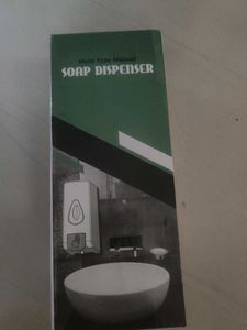 Multi Type Manual Soap Dispenser new with tag