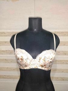 Victoria's Secret Floral Lace Trim Bra