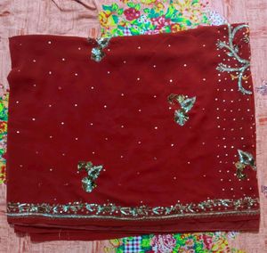 Heavy Work Saree