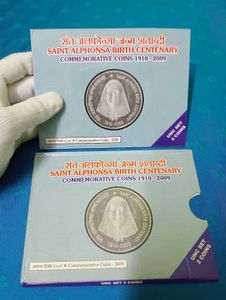 Saint Alphonsa Birth Centenry UNC Coin Set, Silver