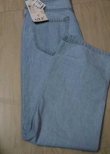 Light Wash Wide Leg Jeans
