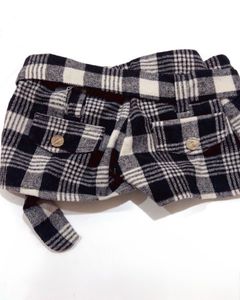 Plaid Belted Shorts (with free top)