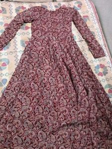 ANARKALI GOWN DUPATTA FROK DRESS