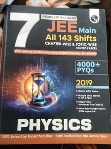 Physics Wala  jee mains pcm pyq books 2025