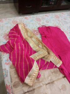 Elegant Embellished Beige Kurta