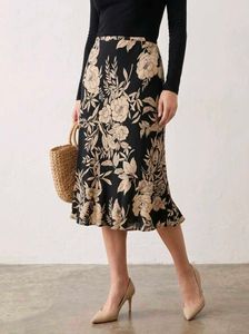 Women's Floral Skirt