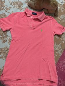 Coral Ralph Lauren Polo Shirt