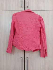 Stylish Pink Button-Up Shirt