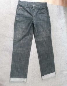 Stylish Dark Wash Denim Jeans.