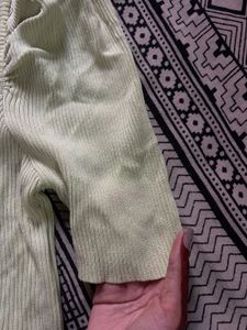 Green Puff Sleeve Top