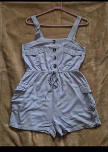 Cute Blue Romper