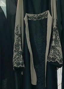 Elegant Embroidered Abaya stylish
