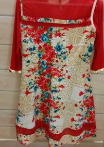 Beautiful Floral Print Kurta
