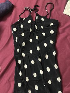 Black Polka Dot Dress