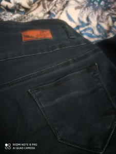 High Waisted Black Skinny Pants
