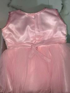 Adorable Baby Girl's Pink Sequin Party Dress