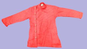 Red Kurta Set