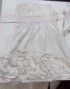 Sparkly Off-Shoulder ruffles Dress
