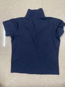 ASICS Navy Blue Polo Shirt