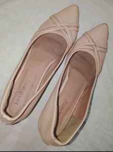 Elegant Beige Ballet heels