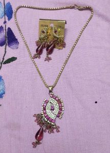 Elegant Necklace and Earring Set