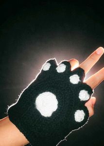 🐾Cute Paw Fingerless Gloves