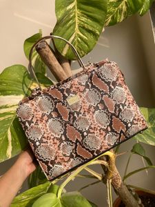 Chic Snakeskin Handbag