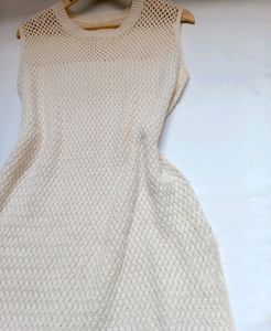 Knitted Dress it comes with beutiful  shr