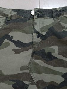 Camo Mini Skirt