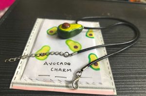 🥑 Avocado Fruit Charm Necklace ✨