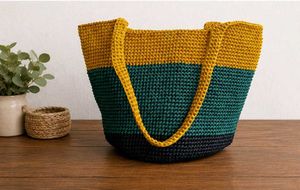 basket crochet bags