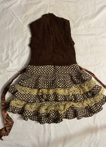Harajuku baby doll layered mini dress