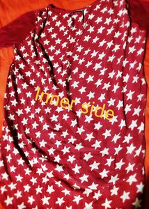 Maroon White Reverse Full Sleeve Top...🟥