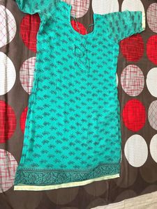 Kotadoria  Sea Green Kurti